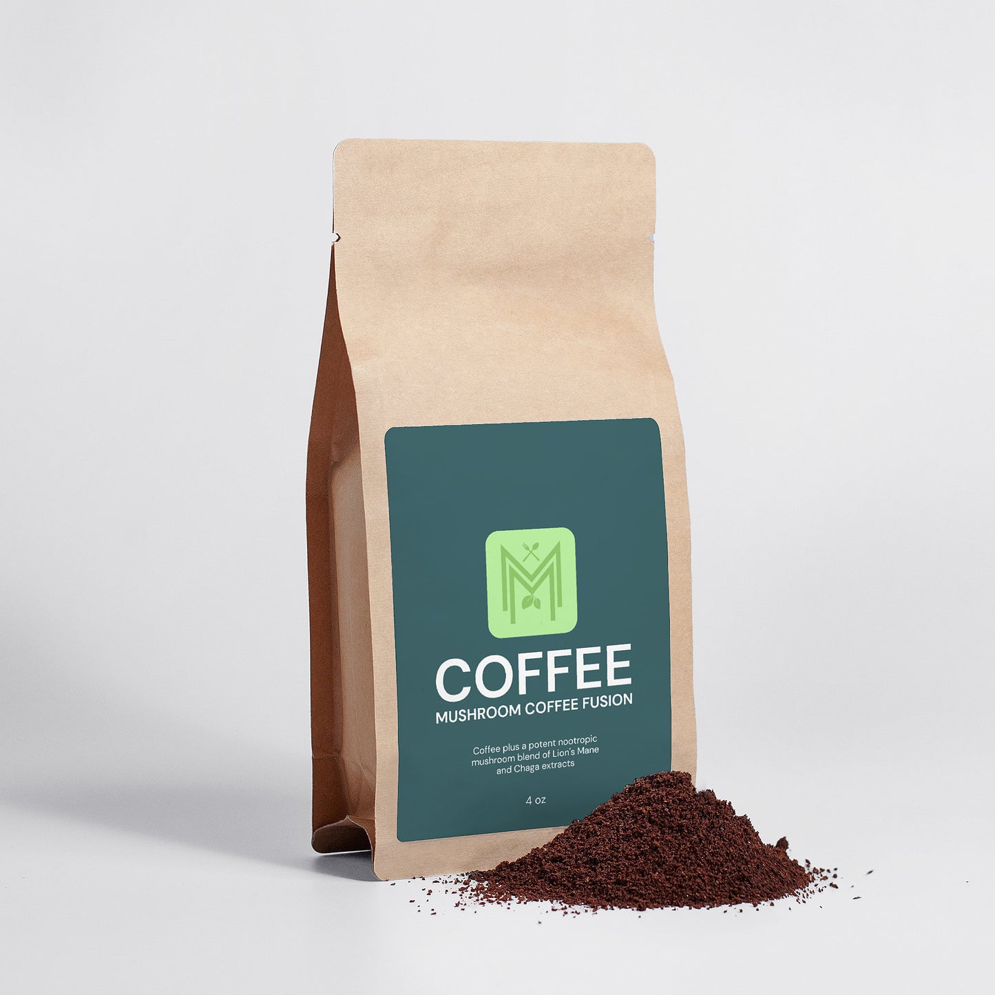 Mushroom Coffee Fusion - Lion’s Mane & Chaga 4oz