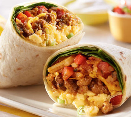 Loaded Breakfast Burrito