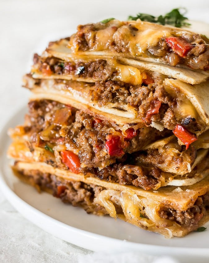 Baked Taco Quesadilla