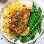Lemon Chicken, Quinoa & Brown Rice Pilaf & Green Beans-GF