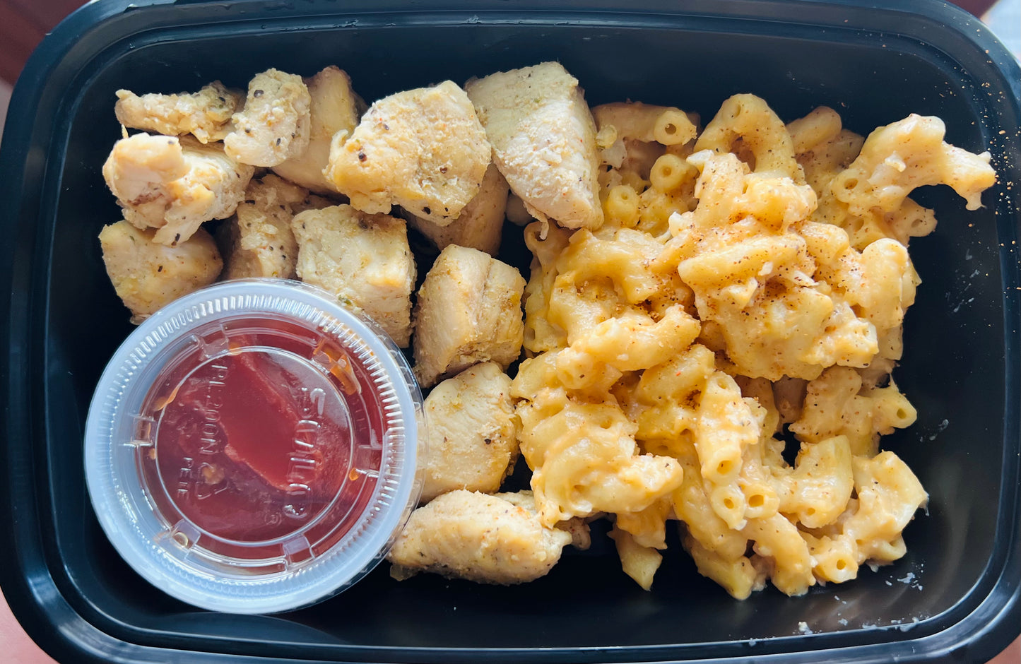 Grilled Nuggets with Mac & Cheese-GF