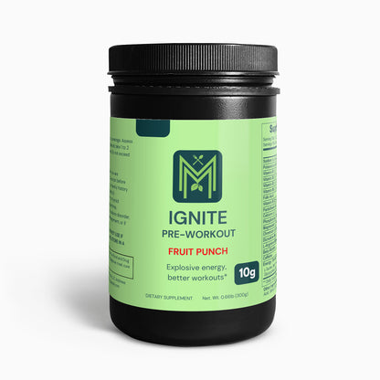 Ignite Pre-Workout Powder (Fruit Punch)