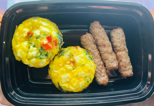 Spinach And Feta Egg Cups