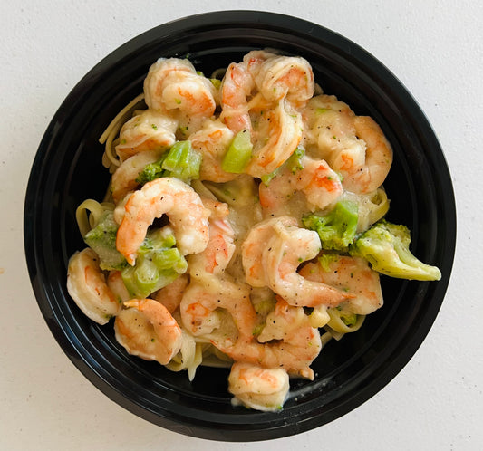 Shrimp & Broccoli Alfredo-GF