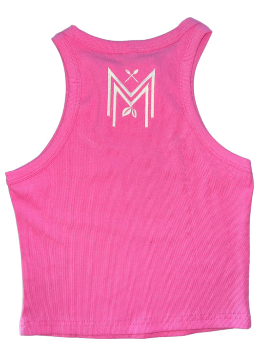 Bubblegum Pink Monogram Tank