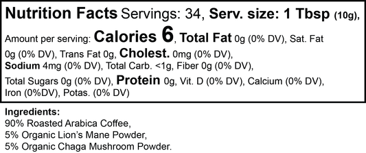 Vitality Mushroom Coffee (Medium Roast)