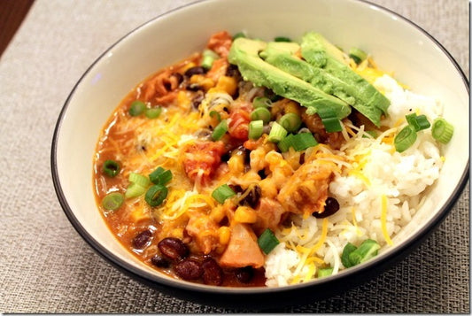 Chicken Enchilada Rice Bowl-GF
