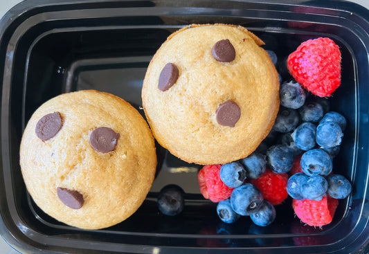 Chocolate Chip Protein Muffins