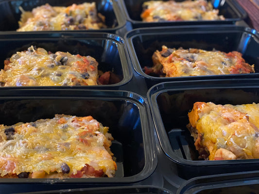 Sweet Potato & Black Bean Casserole