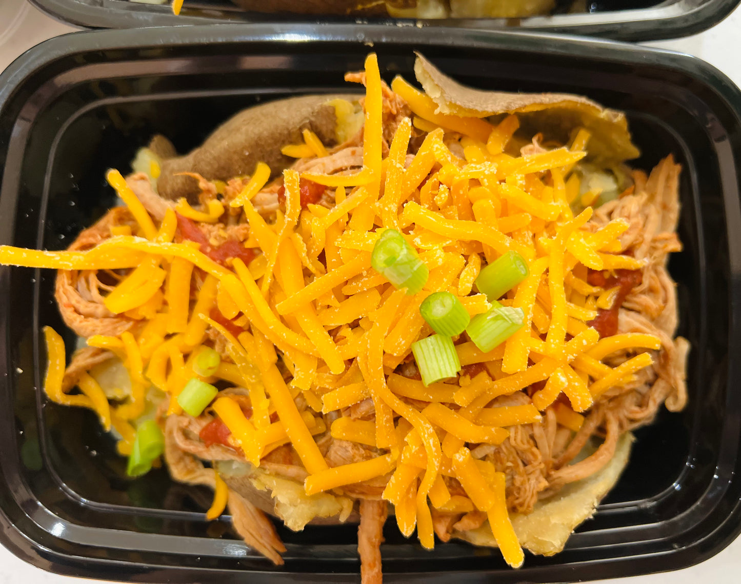 Pulled Pork Stuffed Potato-GF