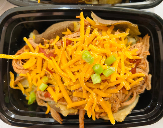 Pulled Pork Stuffed Potato-GF