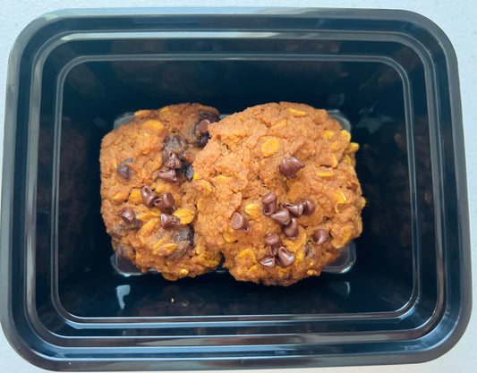 Pumpkin Chocolate Chip Oatmeal Cookies-GF