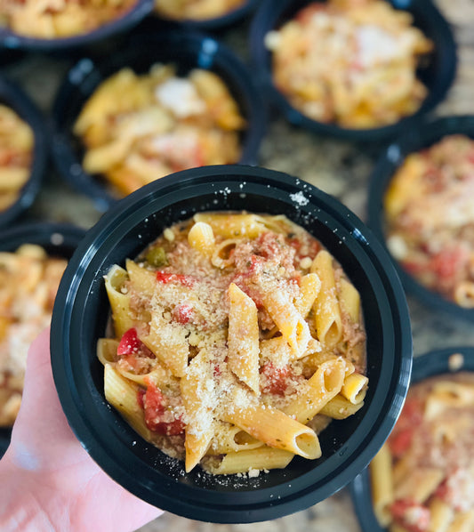 Pesto Pasta & Mozzarella-kids