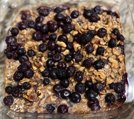Blueberry & Banana Baked Oatmeal
