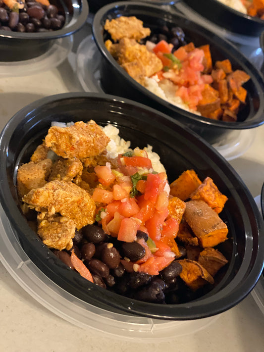 Chipotle Chicken Sweet Potato Bowl-GF